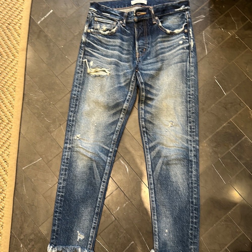 Awesome wash Moussy jeans
